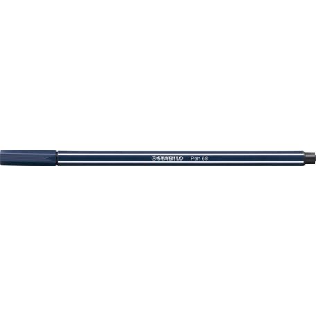 Filctoll STABILO Pen 68 kékes szürke