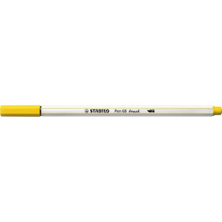Ecsetfilc STABILO Pen 68 Brush sárga
