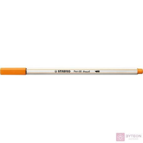 Ecsetfilc STABILO Pen 68 Brush narancs