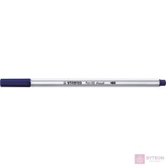 Ecsetfilc STABILO Pen 68 Brush sötétkék