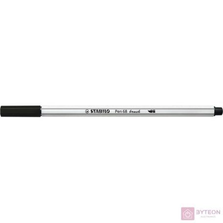 Ecsetfilc STABILO Pen 68 Brush fekete
