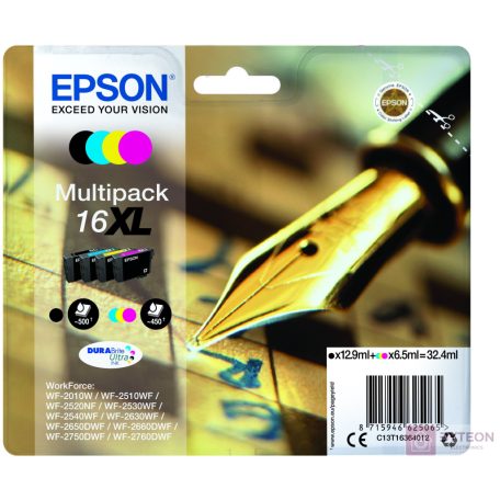 Epson 16XL (T1636) - Multipack