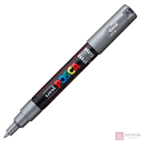 Filctoll UNI Posca PC-1M ezüst