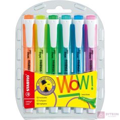 Szövegkiemelő STABILO Swing Cool 6 db/készlet