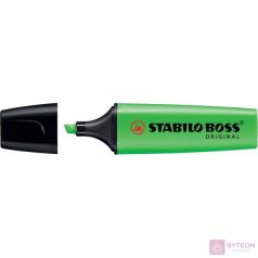 Szövegkiemelő STABILO Boss zöld