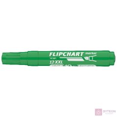 Flipchart marker ICO Artip 12 XXL vágott zöld 1-4mm