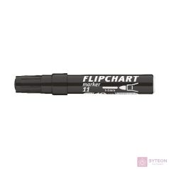 Flipchart marker ICO Artip 11 Teddy kerek fekete 1-3mm