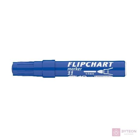 Flipchart marker ICO Artip 11 Teddy kerek kék 1-3mm