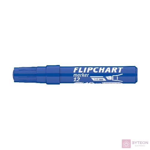 Flipchart marker ICO Artip 12 vágott kék 1-4mm
