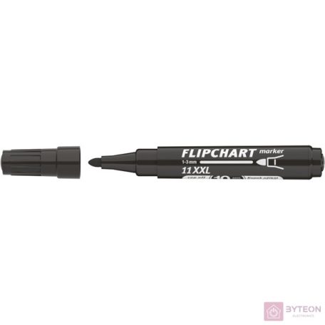 Flipchart marker ICO Artip 11 XXL kerek fekete 1-3mm