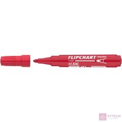 Flipchart marker ICO Artip 11 XXL kerek piros 1-3mm
