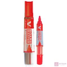 Táblamarker PILOT V-Board Master kerek piros