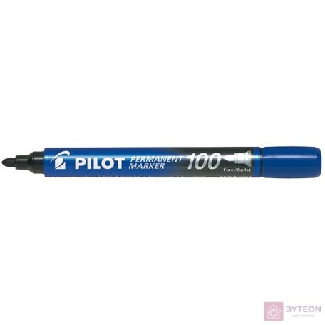 Alkoholos marker PILOT 100 kerek kék