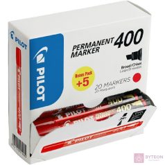 Alkoholos marker PILOT 400 vágott piros