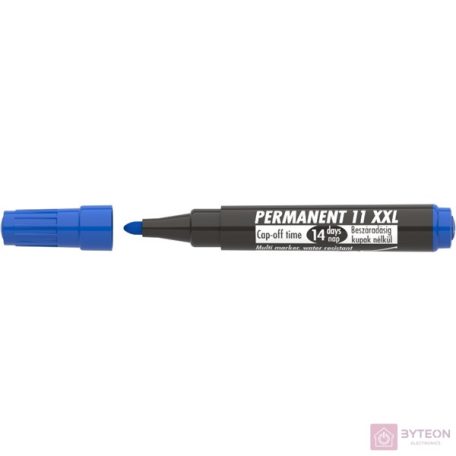 Alkoholos marker ICO Permanent 11 XXL kék