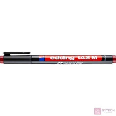 Alkoholos marker EDDING 142M piros
