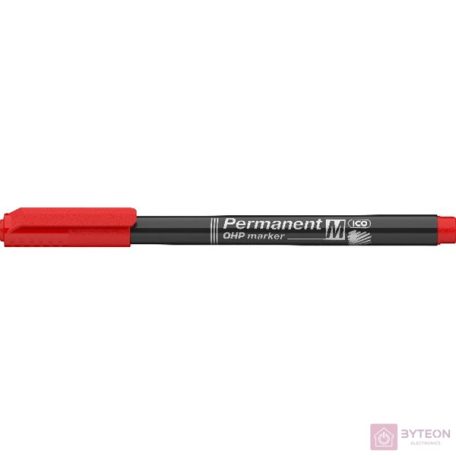 Alkoholos marker ICO OHP M piros