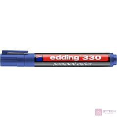 Alkoholos marker EDDING 330 vágott kék