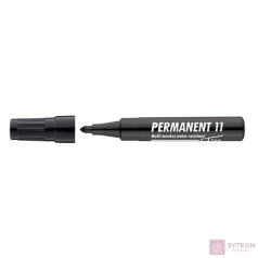 Alkoholos marker ICO Permanent 11 fekete