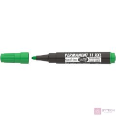Alkoholos marker ICO Permanent 11 XXL zöld
