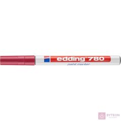 Lakkmarker EDDING 780 0,8 mm piros