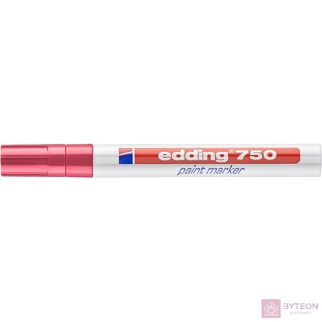 Lakkmarker EDDING 750 2-4mm piros