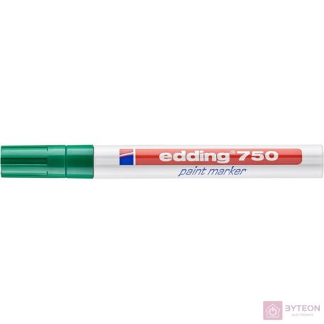 Lakkmarker EDDING 750 2-4mm  zöld