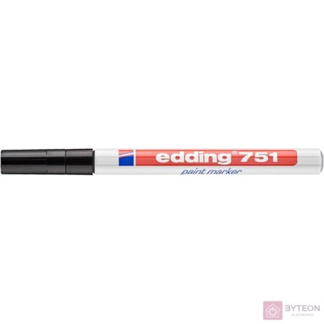 Lakkmarker EDDING 751 1-2mm fekete