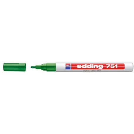 Lakkmarker EDDING 751 1-2mm zöld