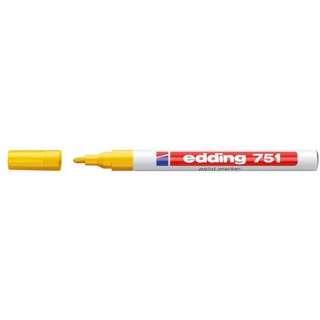 Lakkmarker EDDING 751 1-2mm sárga
