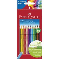   Színes ceruza FABER-CASTELL Grip háromszögletű 12 db/készlet