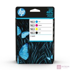 Festékpatron HP 6ZC70AE (963) multipack 4 színes