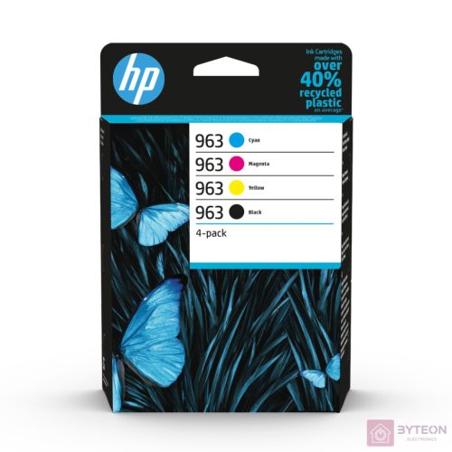 Festékpatron HP 6ZC70AE (963) multipack 4 színes