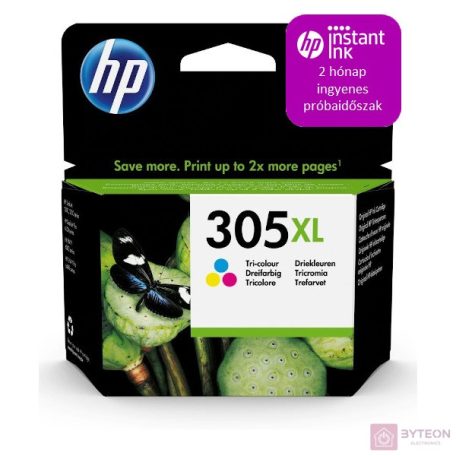 Festékpatron HP 3YM63AE (305XL) színes