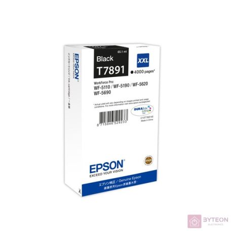 Epson T7891 XXL - Fekete