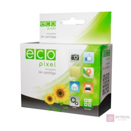 Festékpatron utángyártott ECOPIXEL CLI-581 XXL (CANON) fekete 12ml