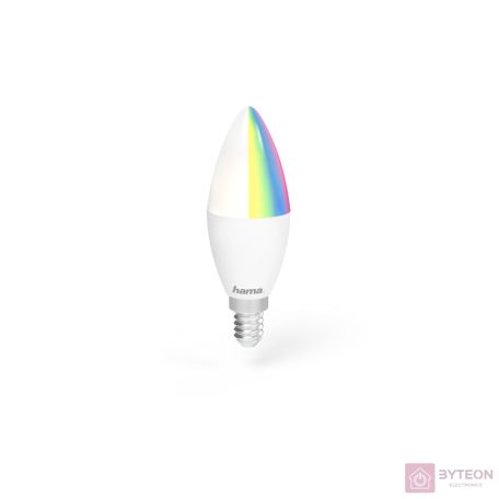 LED izzó HAMA E14 4,5W RGB okos WIFI