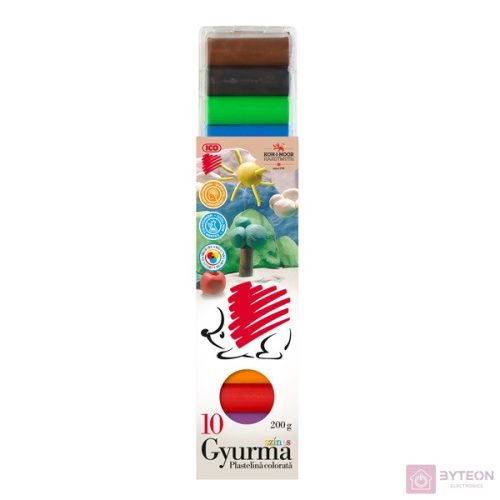 Gyurma ICO Süni színes 200 gr