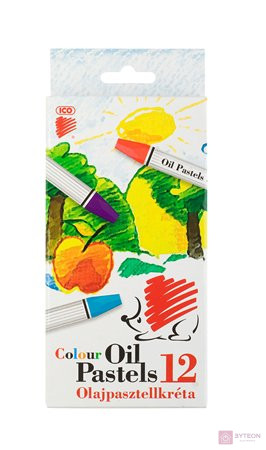 Olajpasztell ICO Süni színes 12-es