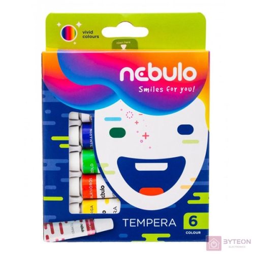 Tempera NEBULO 12 ml 6db-os készlet
