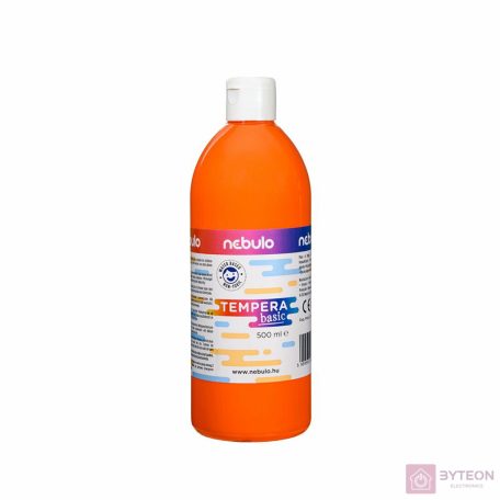 Tempera NEBULO 500 ml narancssárga