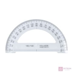 Szögmérő KOH-I-NOOR 180 fokos műanyag