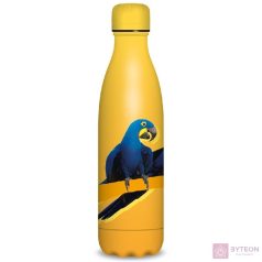 Kulacs duplafalú ARS UNA fém BPA-mentes 500 ml MB Papagáj
