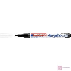 Akril marker EDDING 5300 F 1-2 mm fekete