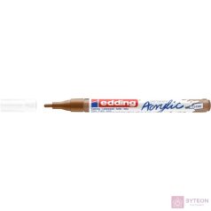 Akril marker EDDING 5300 F 1-2 mm barna