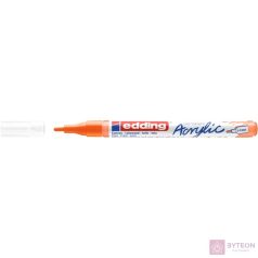 Akril marker EDDING 5300 F 1-2 mm neon narancs