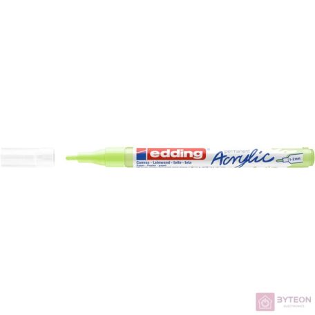 Akril marker EDDING 5300 F 1-2 mm pasztel zöld