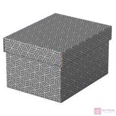 Tárolódoboz ESSELTE Home S méret szürke 3db/csomag
