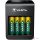 Akkumulátor töltő VARTA LCD Plug + 4 db AA 2100 mAh