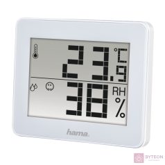 Hő és páratartalom mérő HAMA TH-130 fehér
